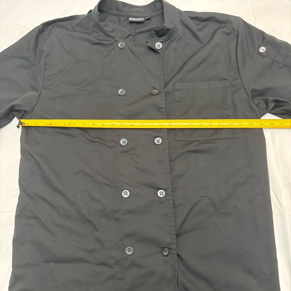 Chef Works Black Chef Jacket - Picture 6 of 7